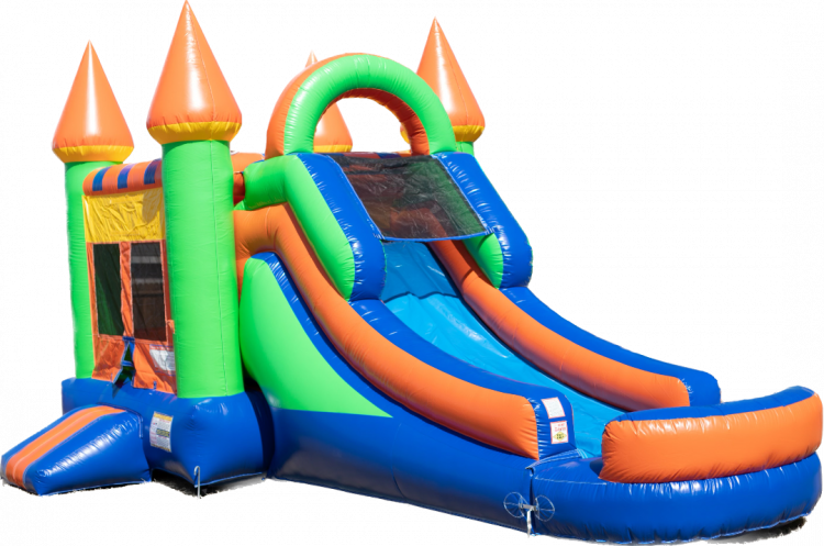 Bounce House Combo (WET) - Party on Bounce and Slide LLC Fort Worth TX