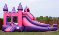 Bounce house combo Pink/Purple (Wet)